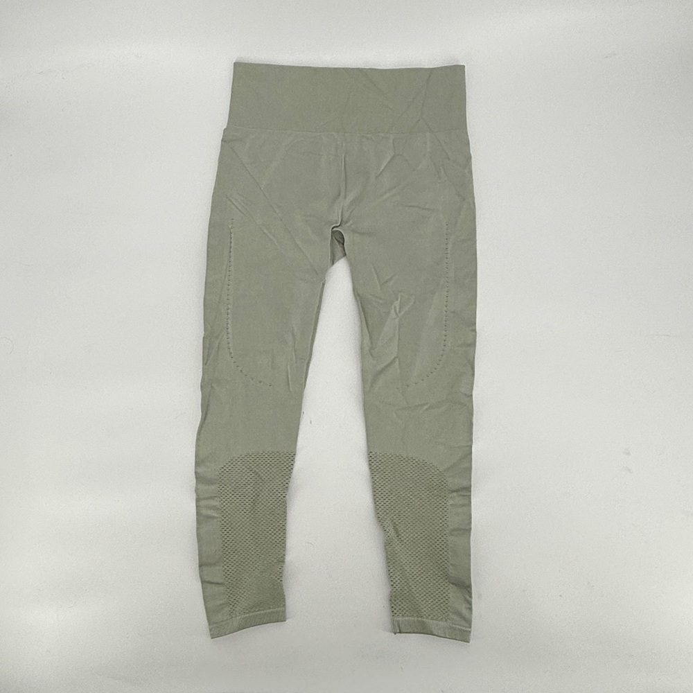 JoyLab Light Olive Perforated Leggings Size X-Large Women’s
